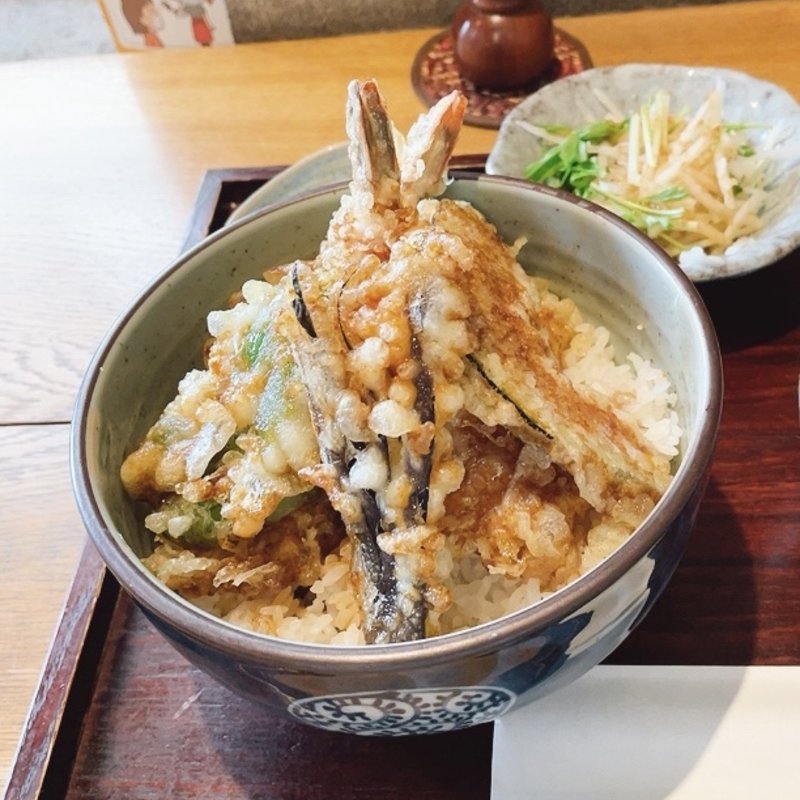 天丼(手打そば きっ川 （きっかわ）)