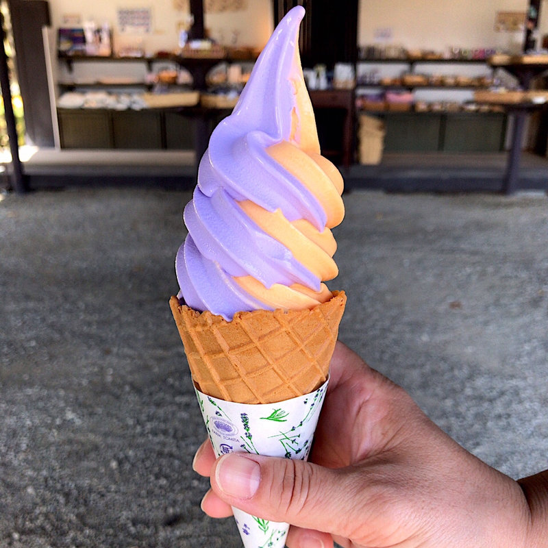 メロンミックスコーン(ラベンダー＆メロン)(ファーム富田)