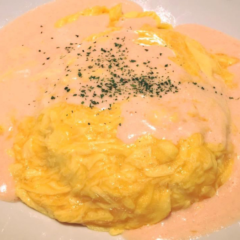 季節のオムライス(明太クリーム)(神田たまごけん 東池袋店)