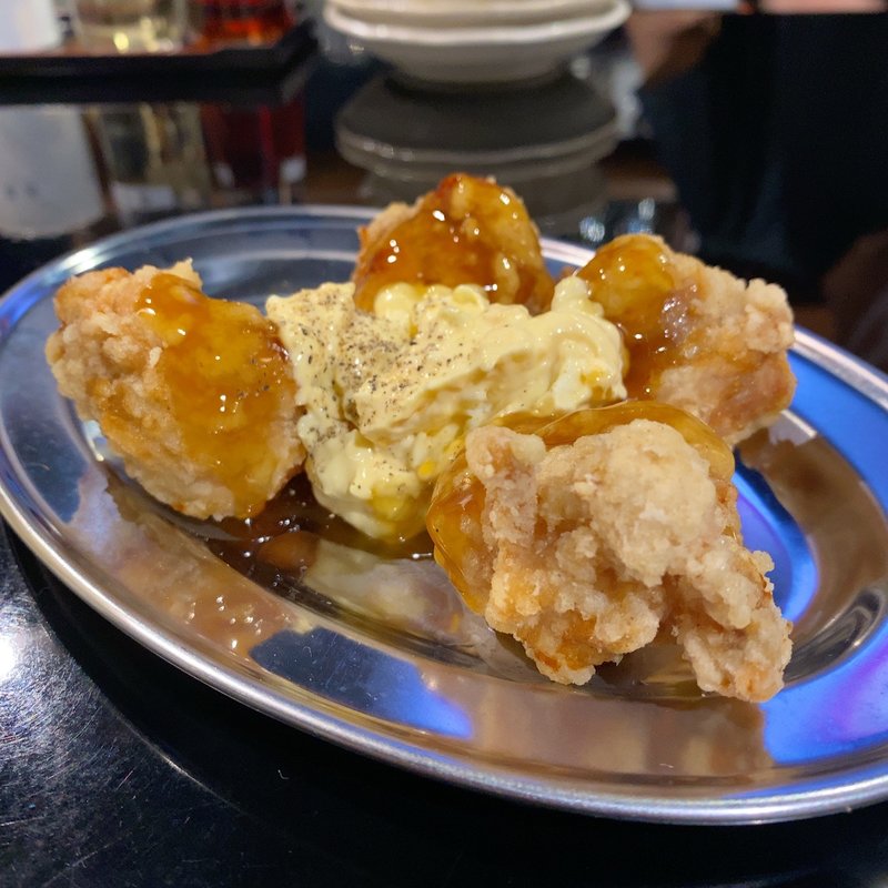 タルタル南蛮揚げ(鶏白湯おでんと横焼き＆男前餃子 とりだし)