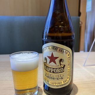 瓶ビール（サッポロラガー）(増田屋)