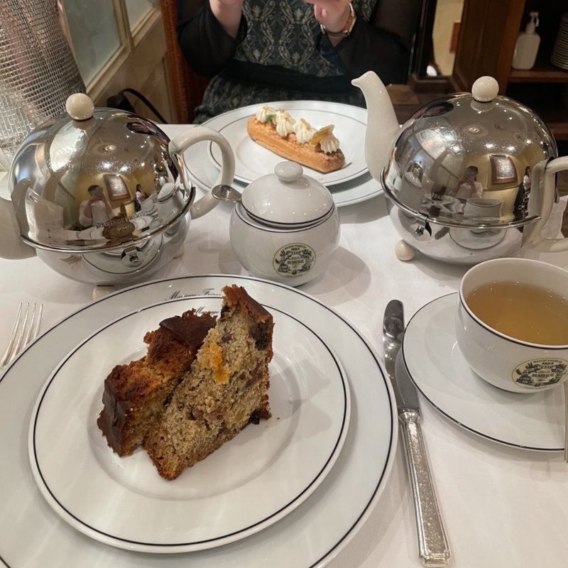 マルコポーロ、パウンドケーキ(マリアージュフレール 銀座本店 )