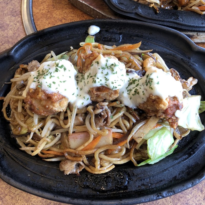 若鶏の和風から揚げそば（タルタルソース）(黒田屋 屋形原店)