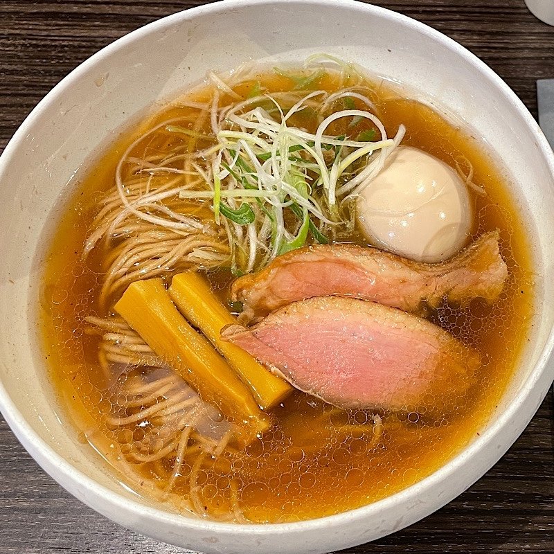 鴨出汁そば(麺麓menroku 南森町店)