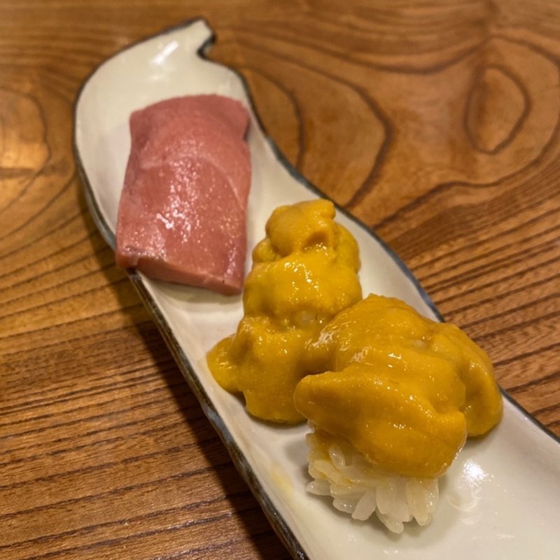 お寿司(個人の好みチョイス)(三彩)