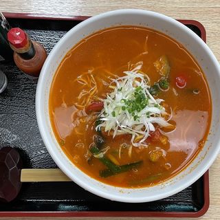 トマト麺(しずく庵 )