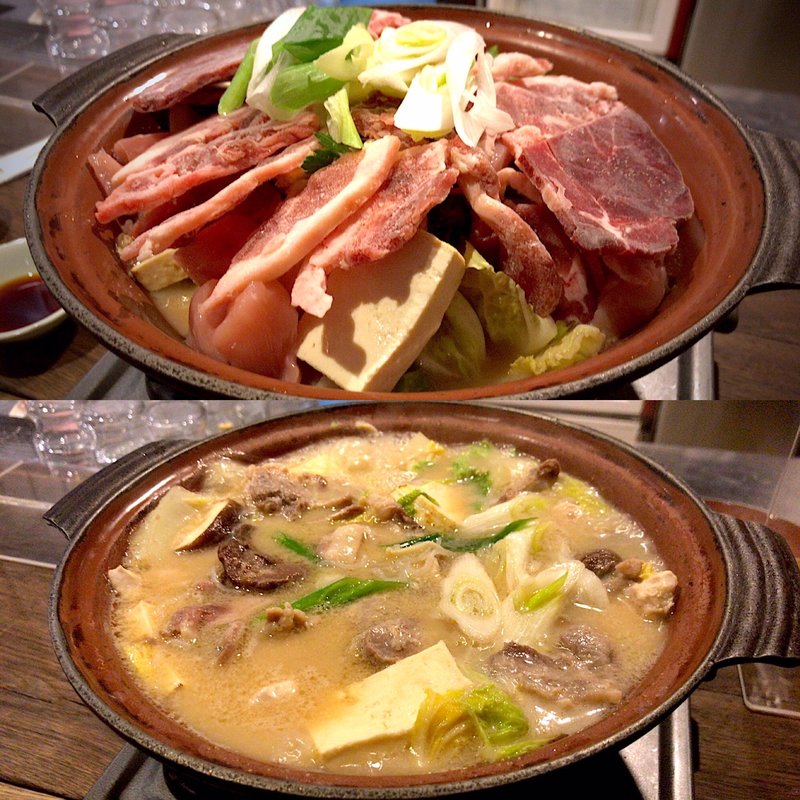 山ぞく鍋 2人前(くまげら)