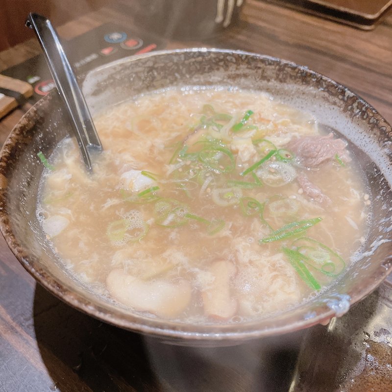 カルビスープ(焼肉匠覚王木屋町亭 )