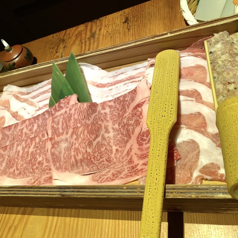 黒豚しゃぶしゃぶ(黒豚しゃぶしゃぶ 島津)