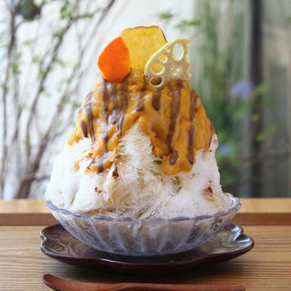かぼちゃのかき氷(麻布野菜菓子 )