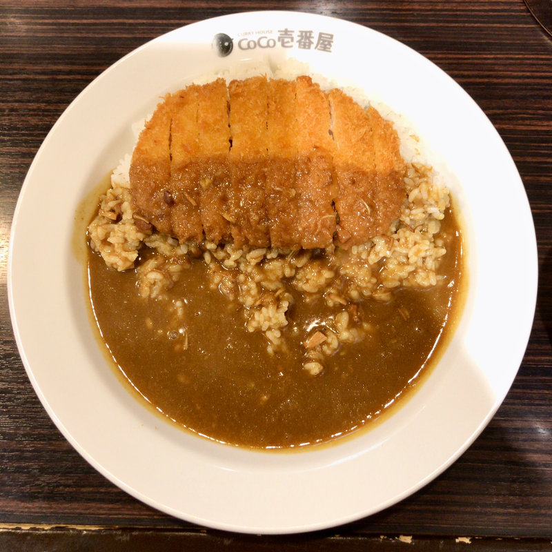 ロースカツカレー(CoCo壱番屋 中区広小路本町店)