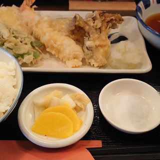 天ぷら定食(うなくし 大井町店)