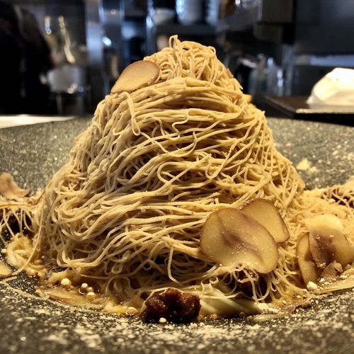 生搾りまぜモンブラン(麺屋武蔵 武骨 御徒町店)の口コミ一覧