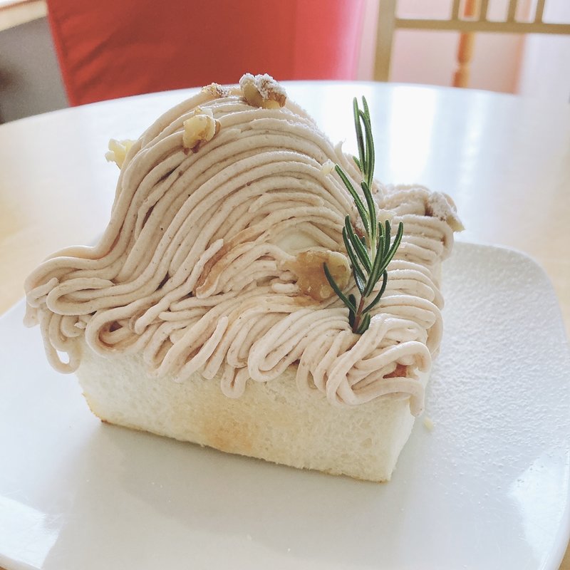 モンブラントースト(べーかりーかふぇ伊勢屋)