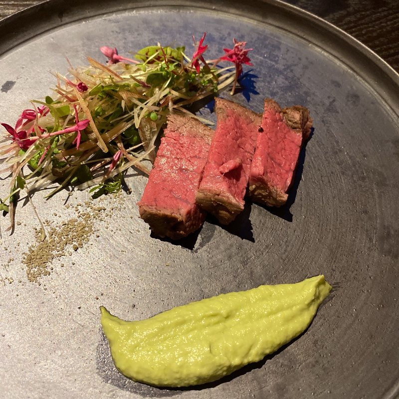 4%の奇跡 サラダ仕立て(奥湯河原結唯 離れ秀邑)