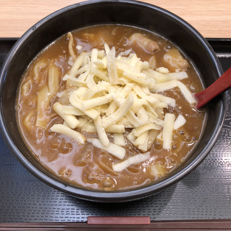 チーズカレーうどん(こぶし)