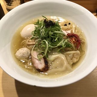 特製塩そば(饗 くろ㐂)