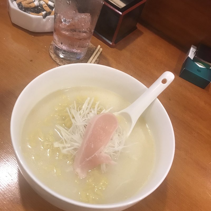 鶏白湯ラーメン(焼鳥 あさみ)