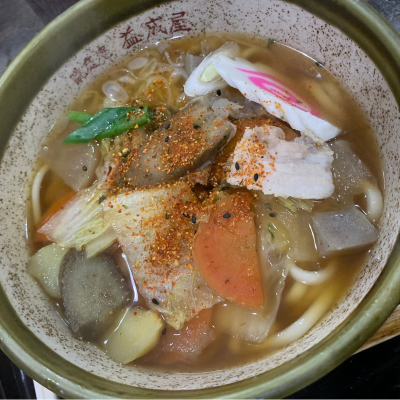 おっきりこみ(眺庭庵 益成屋 （イキナリヤ）)