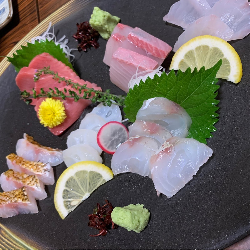 刺身盛り合わせ(翠扇)