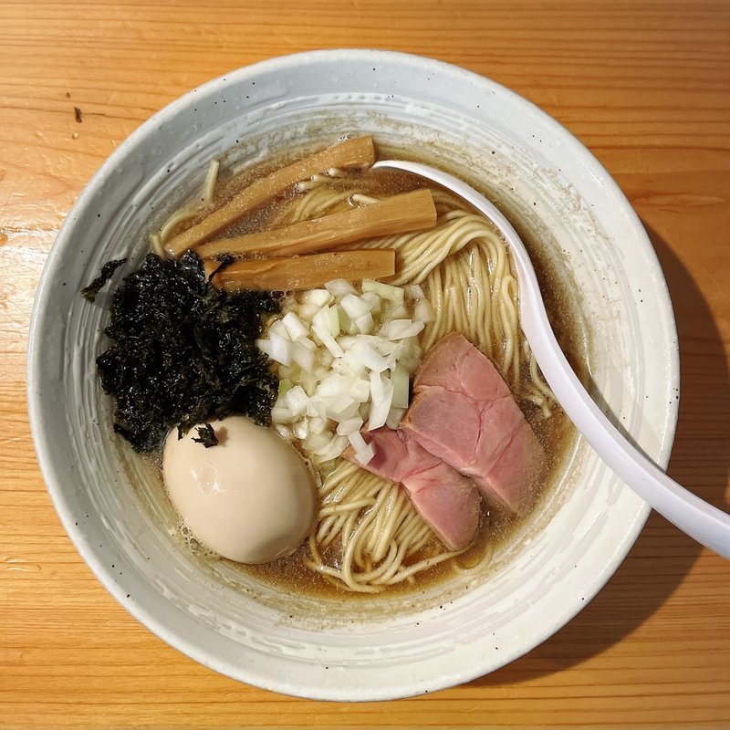 味玉煮干らぁ麺(麺屋 さくら井)