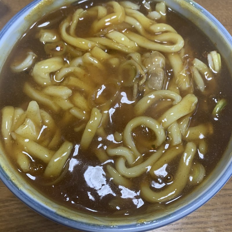 カレーうどん(新井屋 （本手打　新井屋）)