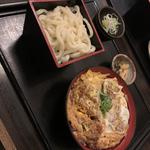 カツ丼うどんセット