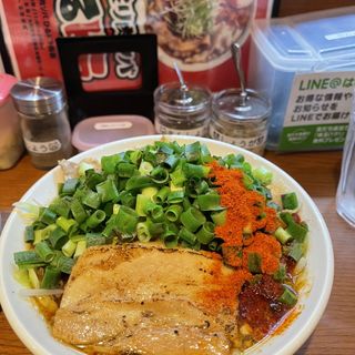辛口炙り肉ソバ醤油(麺と肉　だいつる　ひるドラ鶴橋)