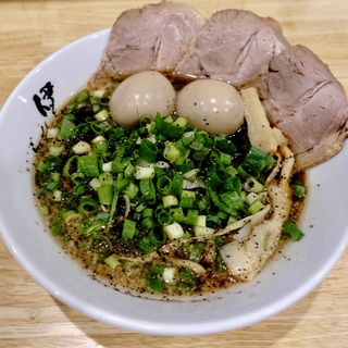 特製玉出ブラック（極太麺）(らーめん伊藝 玉出店)