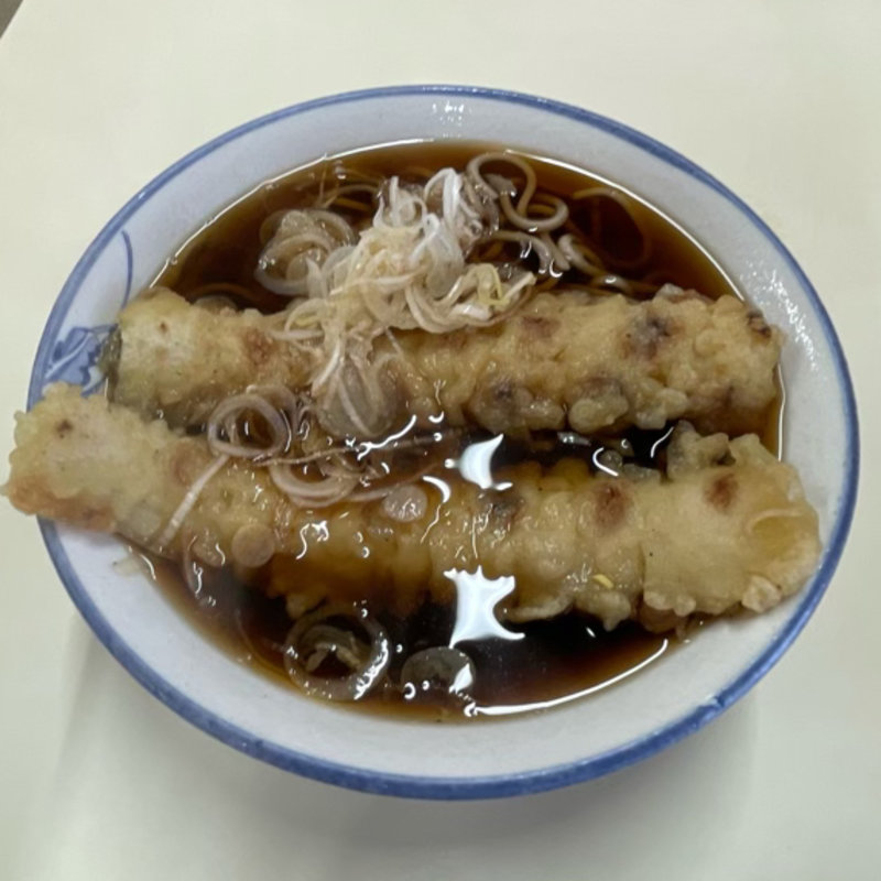 ちくわ天 そば(ラーメンショップ 岡津町店 )