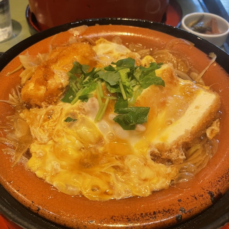 豆腐かつ煮(田むら 銀かつ亭 （たむら ぎんかつてい）)