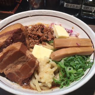 デビルジャージャー麺 (角煮トッピング)(らーめん専門店 拉ノ刻)