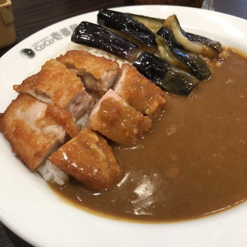 パリパリチキンカレー(CoCo壱番屋 藤井寺外環状線店)