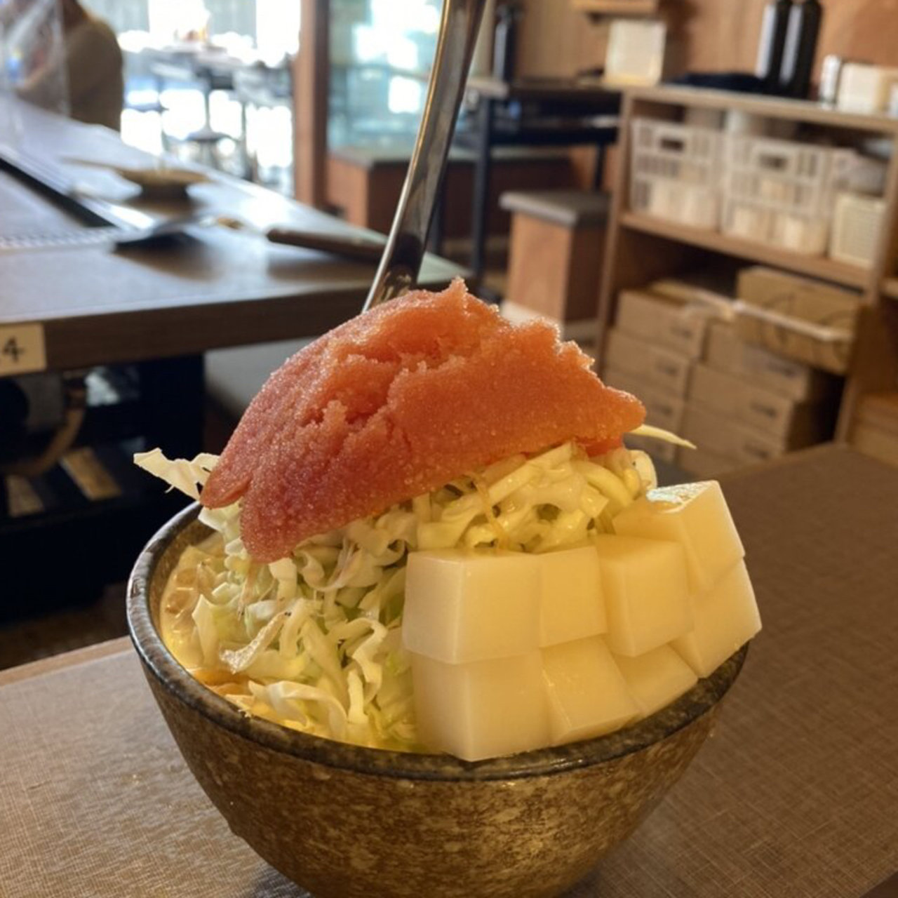 もんじゃ焼き 明太子もち 月島もんじゃ もへじ 上野分店 の口コミ一覧 おいしい一皿が集まるグルメコミュニティサービス Sarah