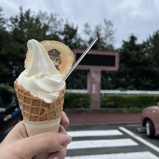 大内山ソフトクリームバニラ