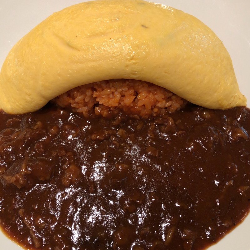 オムライスプレート デミグラスソース(ピコティ ピコタ 日本橋高島屋店)