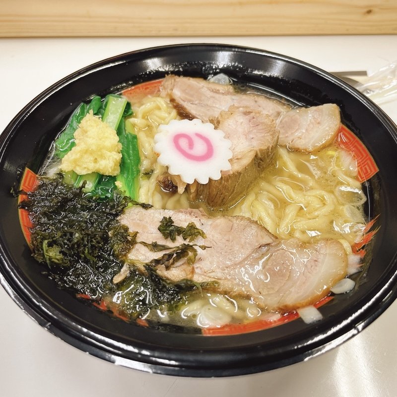 生姜香る肉出汁豚中華そば塩(ラーメン専科 竹末食堂)