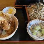 天丼ざる(手打そば処 安麺棒)