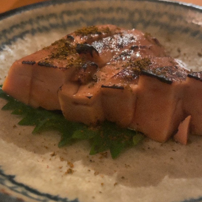 あん肝柔らか煮ちょい炙り(三六九 （みろく）)