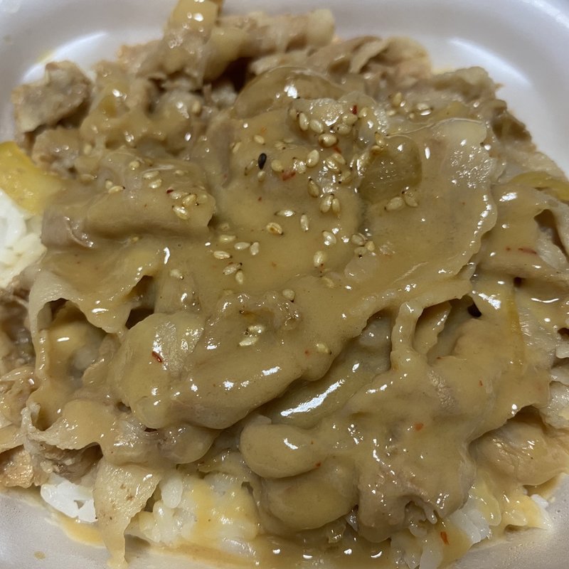 ゴマだれ豚丼(すき家 JR西宮駅北口店 )