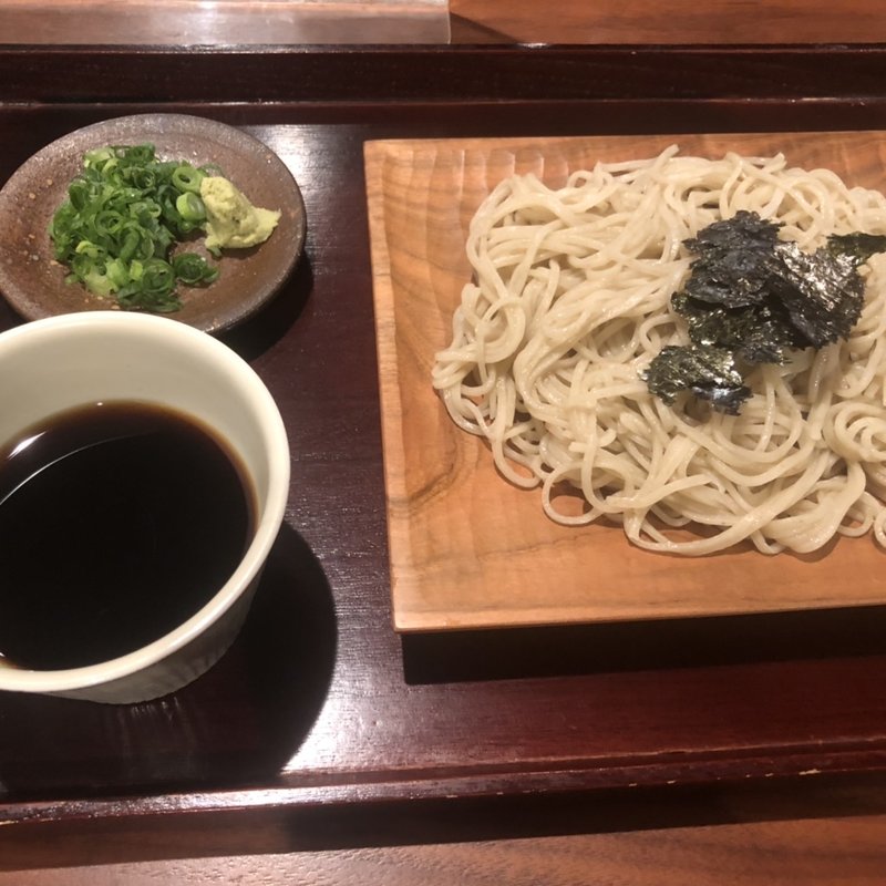 ざるそば(信濃庵新店 （しなのあん）)