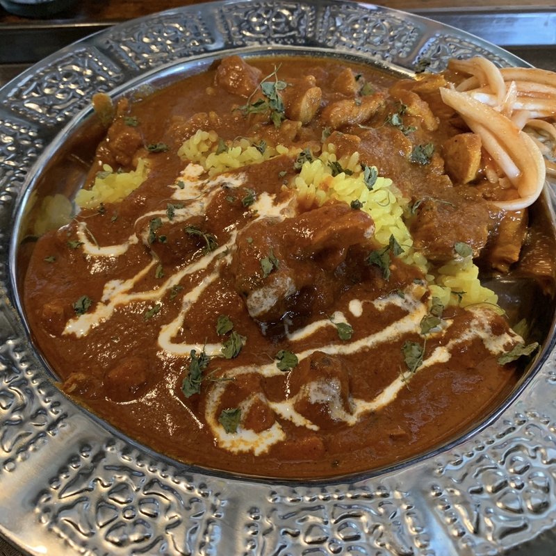 チキン&辛口バターチキンカレー(インドカレーSOL （インドカレースパイスオブライフ）)