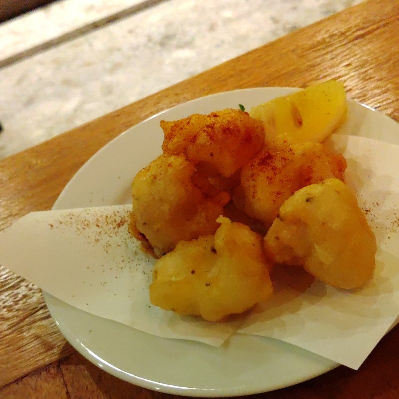 イカのフリット(浮島ブルーイング)