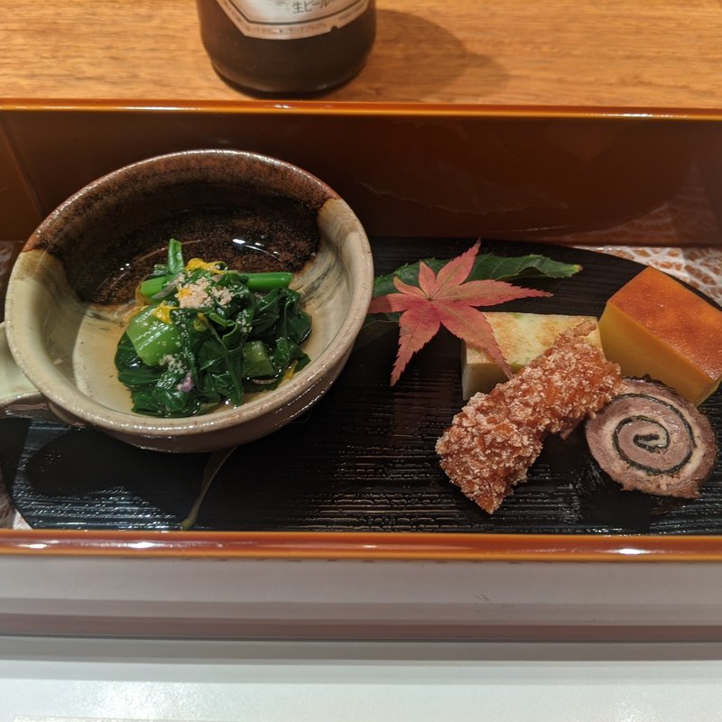 前菜(個室割烹 寿司北大路 品川店)