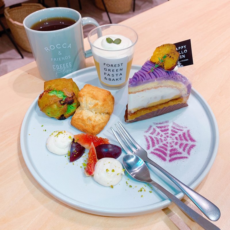 ハロウィンプレート(FOREST GREEN PASTA&BAKE by ROCCA&FRIENDS)