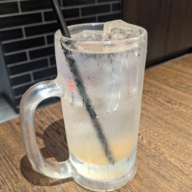 国産果肉白桃サワー(焼肉の和民　横浜店)