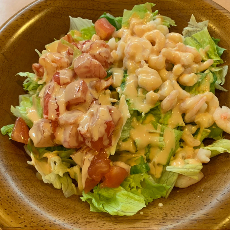 小エビのサラダ　Lサイズ(サイゼリヤ 中央通り大町店 )