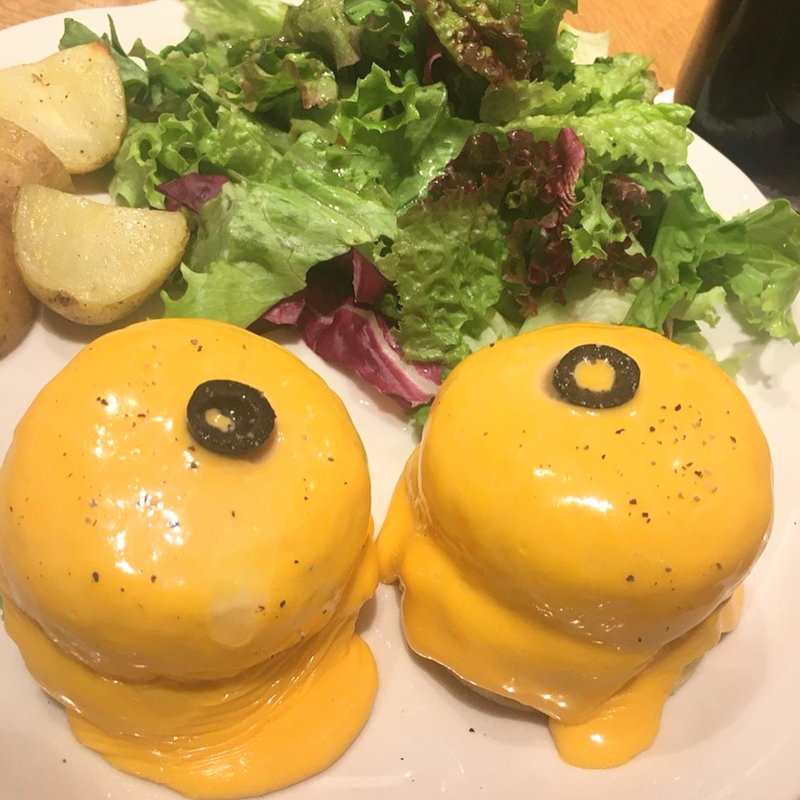 エッグベネディクト(オリジナルパンケーキハウス 新宿店)