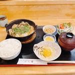 すき鍋定食(ふく吉)