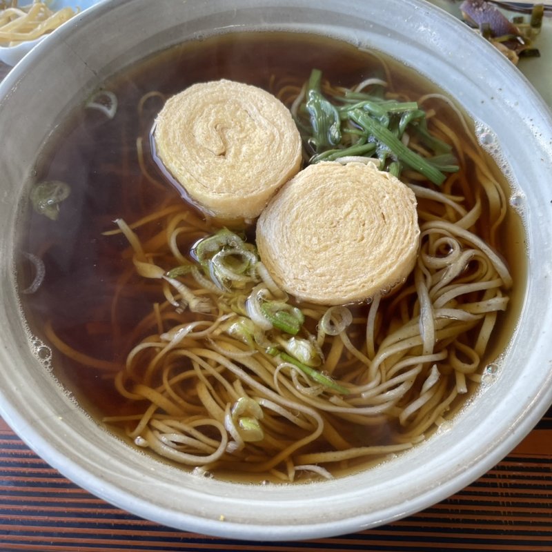 湯葉そば(手打ちそば　かつら )